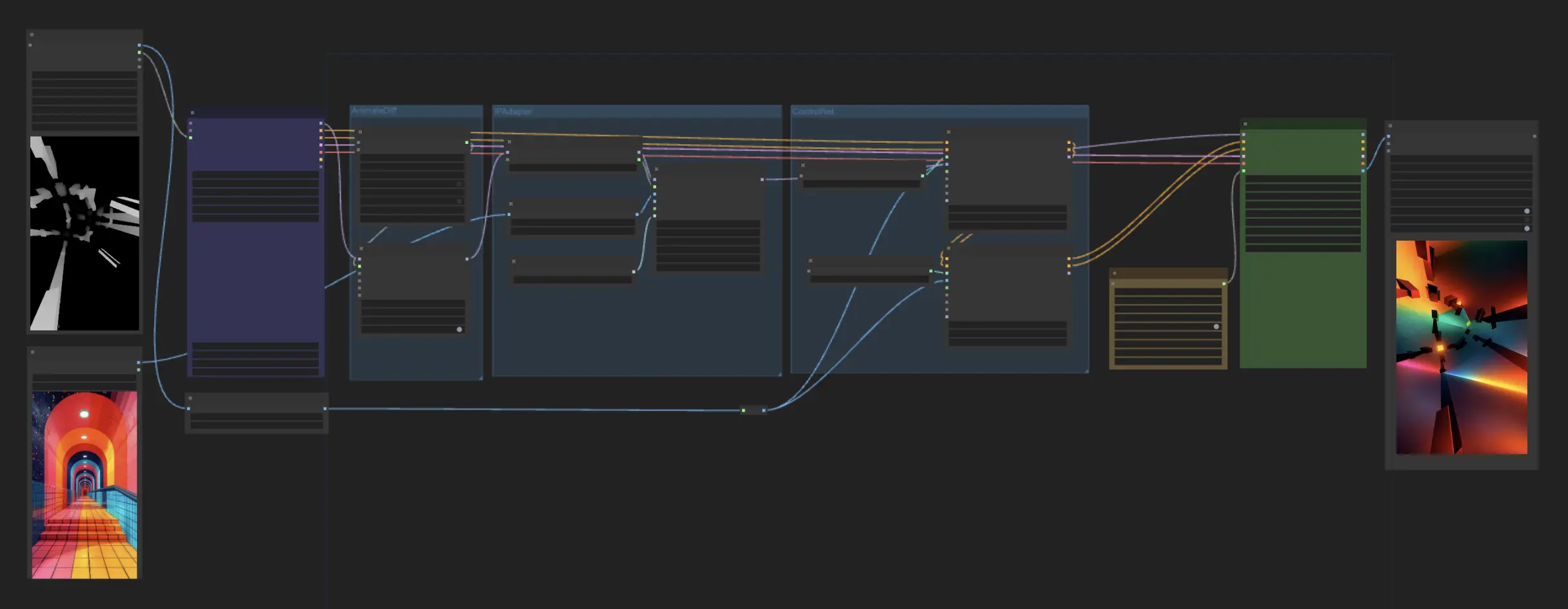 ComfyUI and TouchDesigner for Audio Reactive Visuals