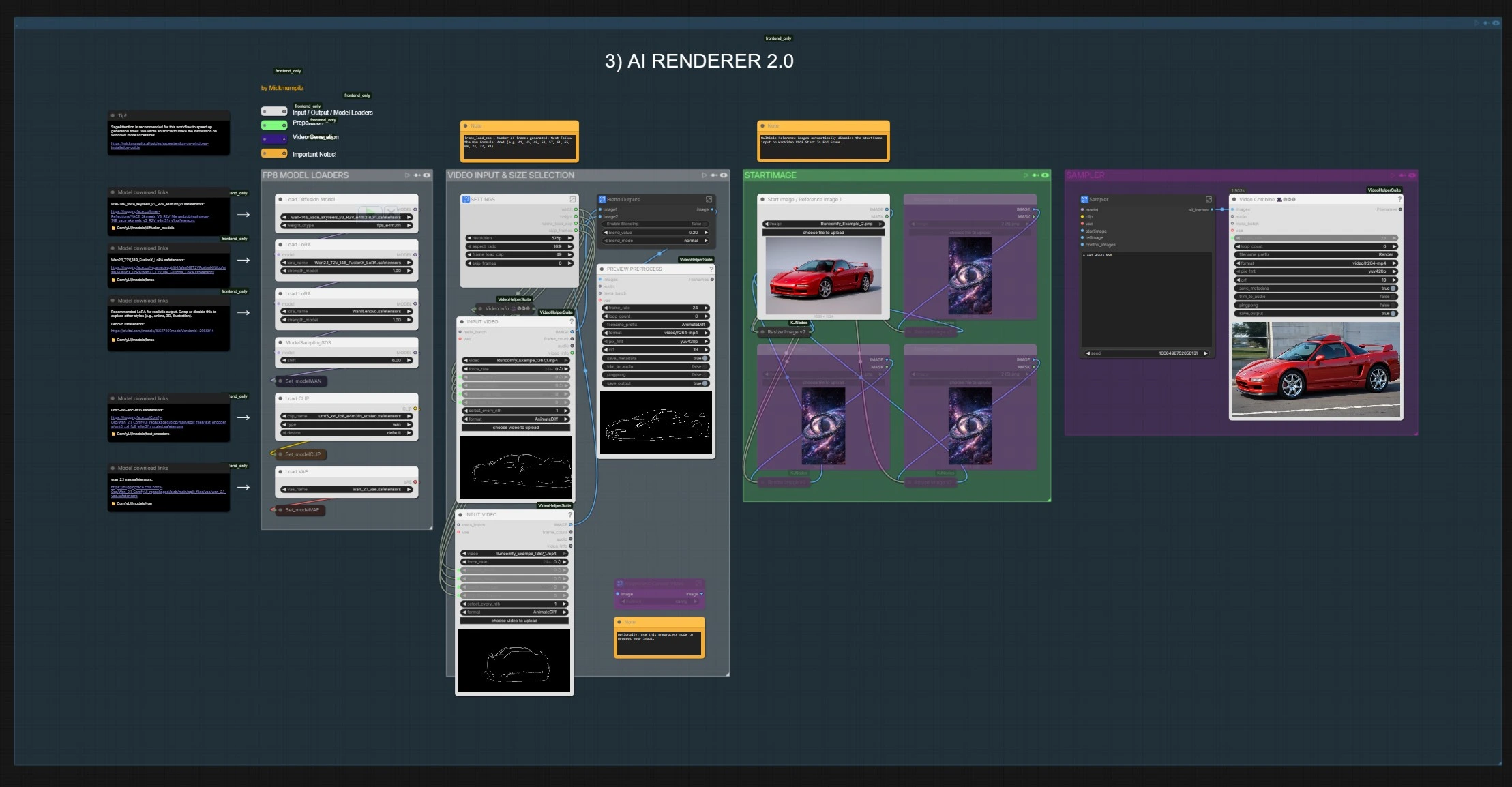 Blender to ComfyUI AI Renderer 2.0 Workflow | Cinematic Video Output