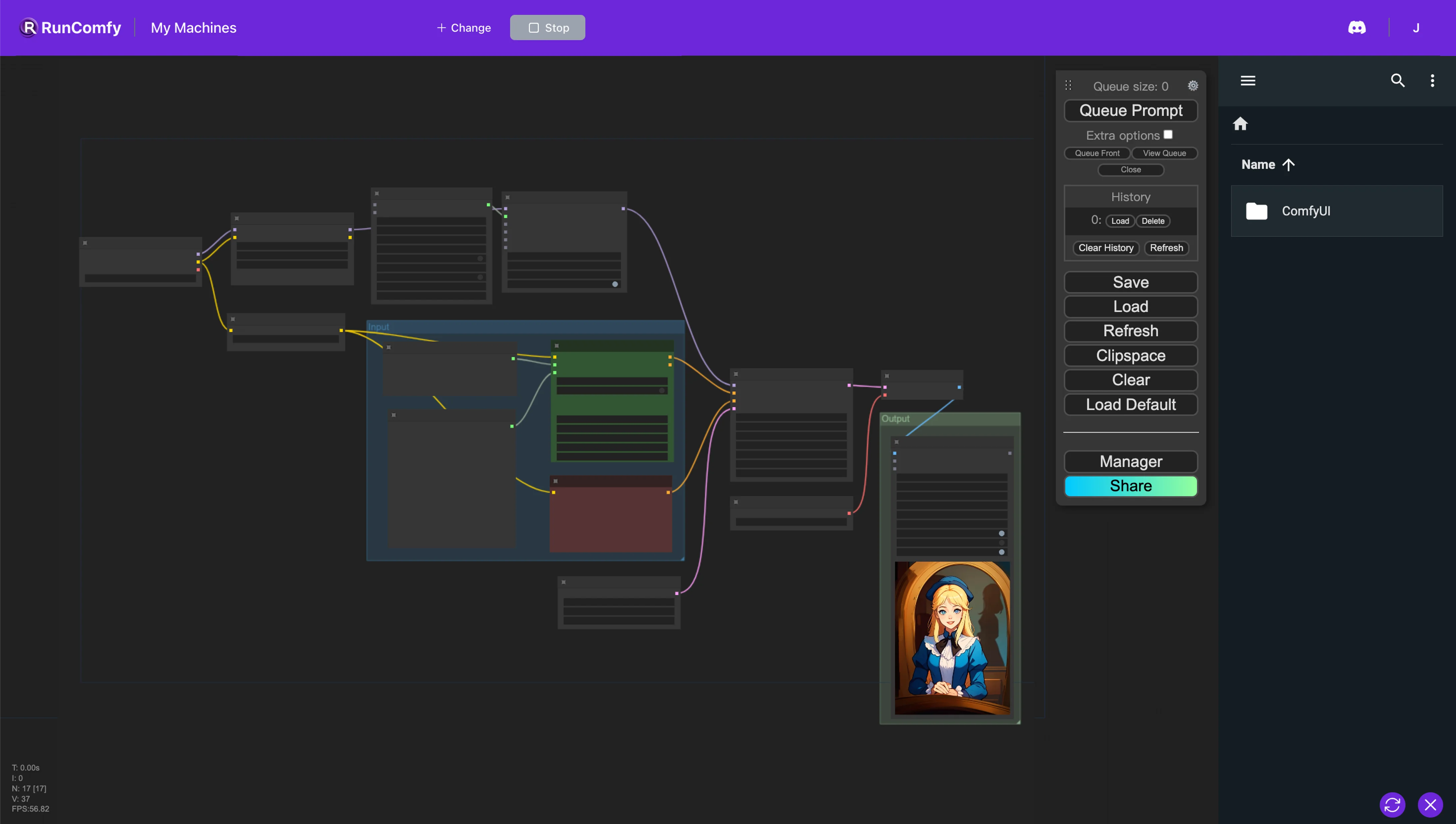 ComfyUI AnimateDiff Prompt Travel Workflow