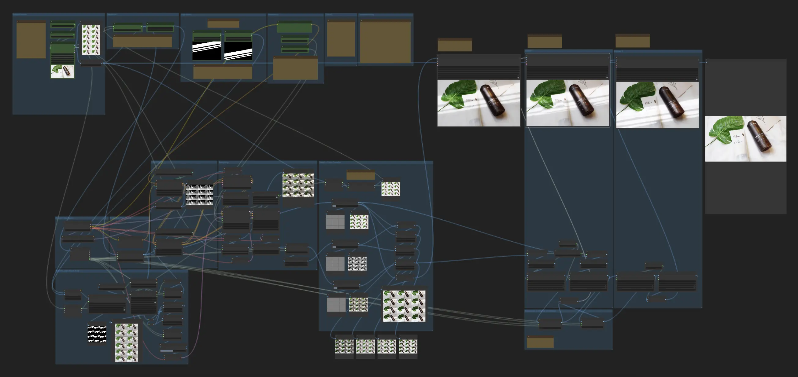 ComfyUI Product relighting Video Workflow