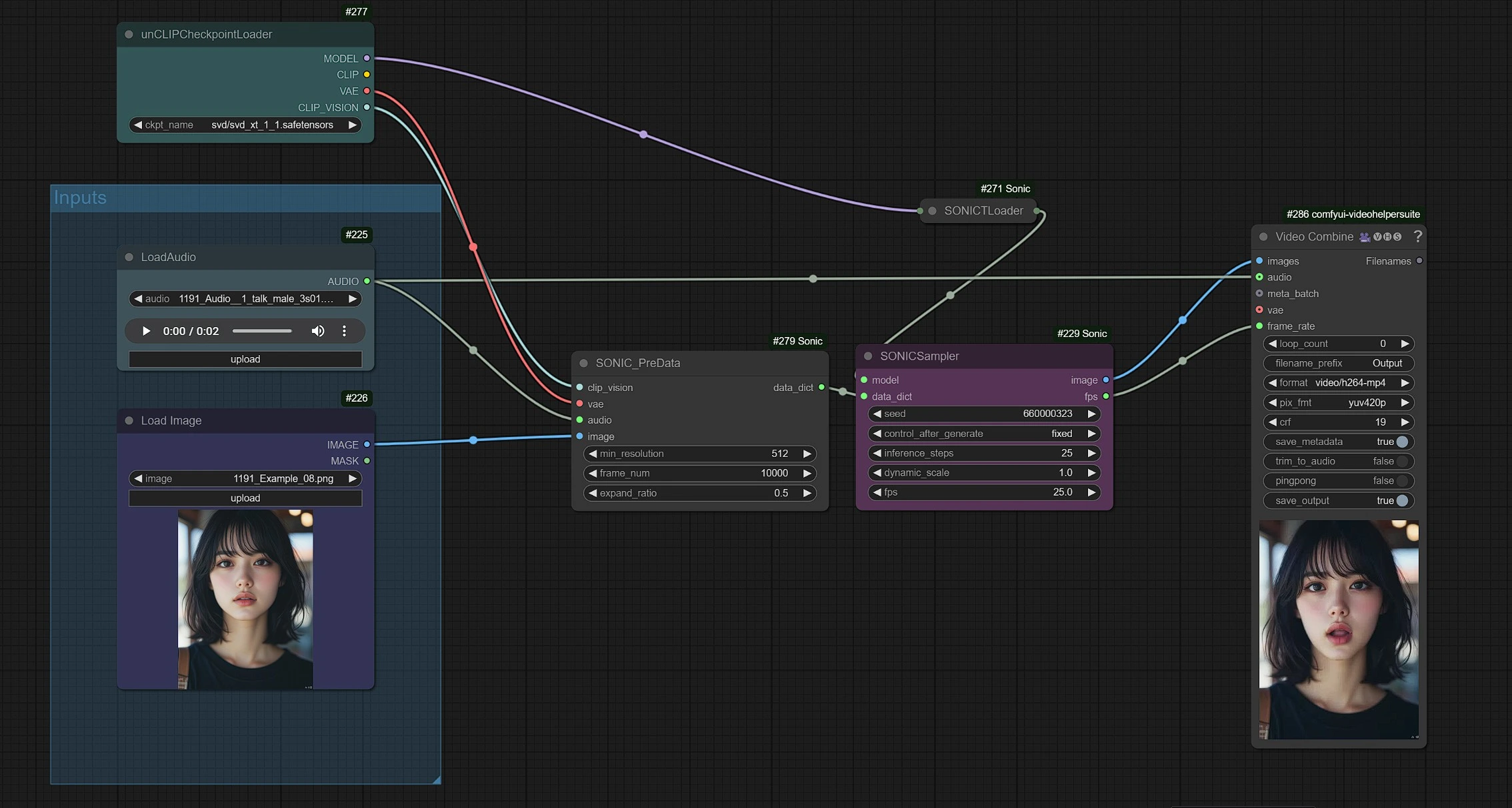 ComfyUI Sonic | Advanced Lip-Sync Portrait Animation Framework