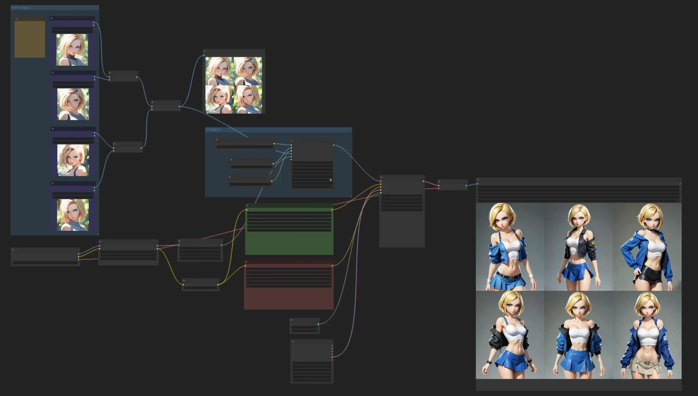 ComfyUI Consistent Characters Workflow