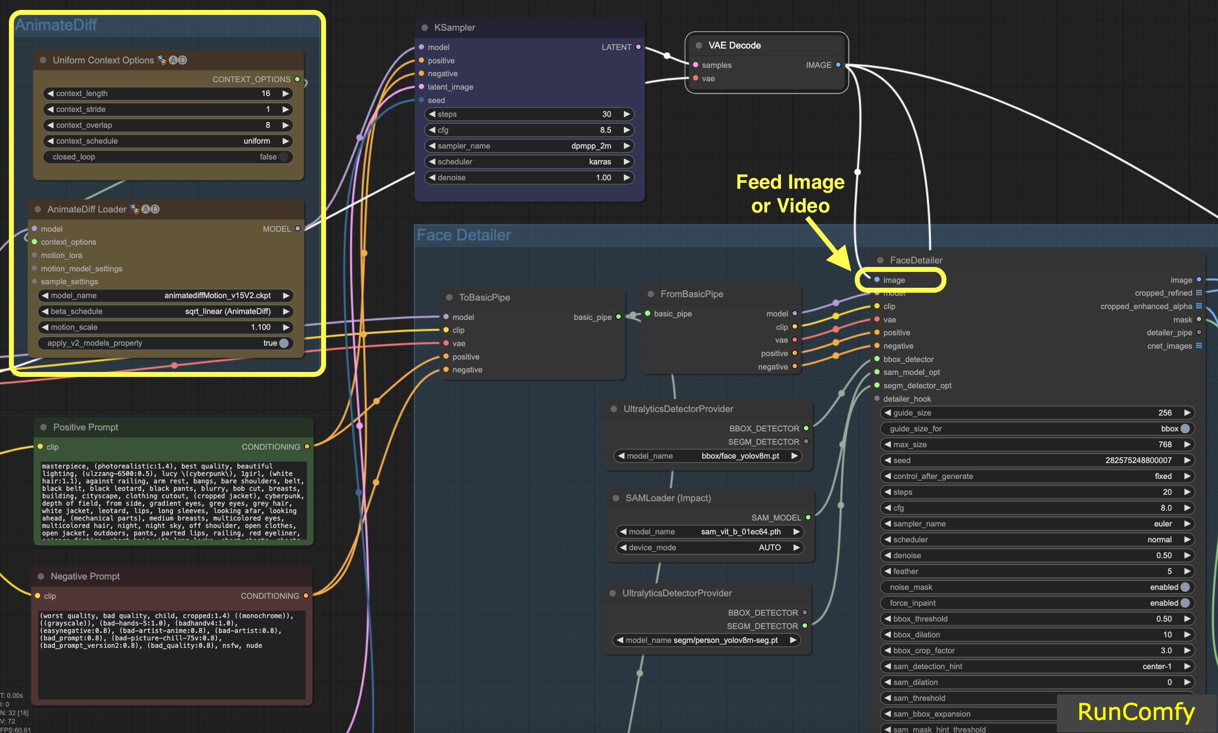 Inputting Image or Video into ComfyUI Impact Pack's Face Detailer