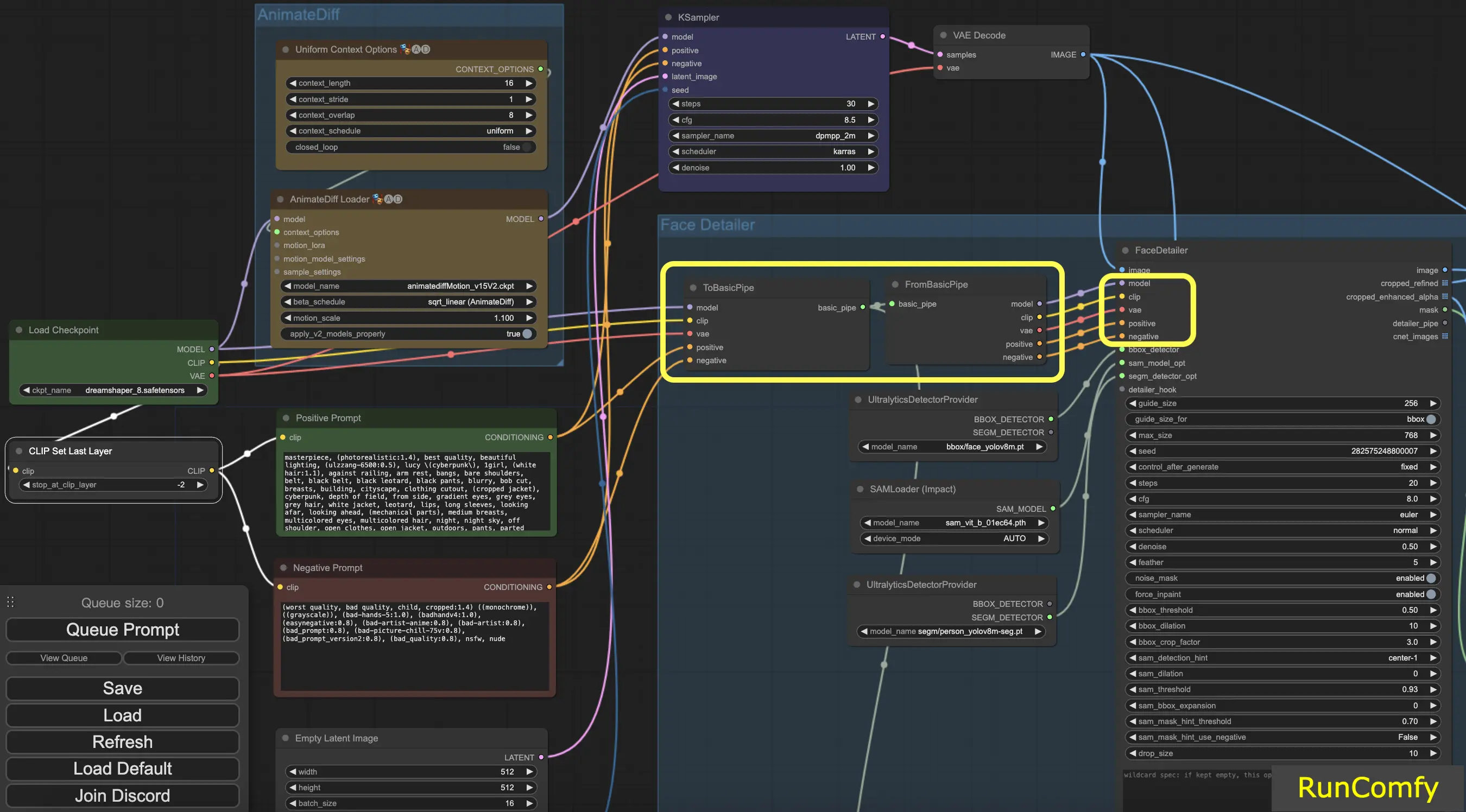 Guide to Using ComfyUI's 'To Basic Pipe' and 'From Basic Pipe' Features