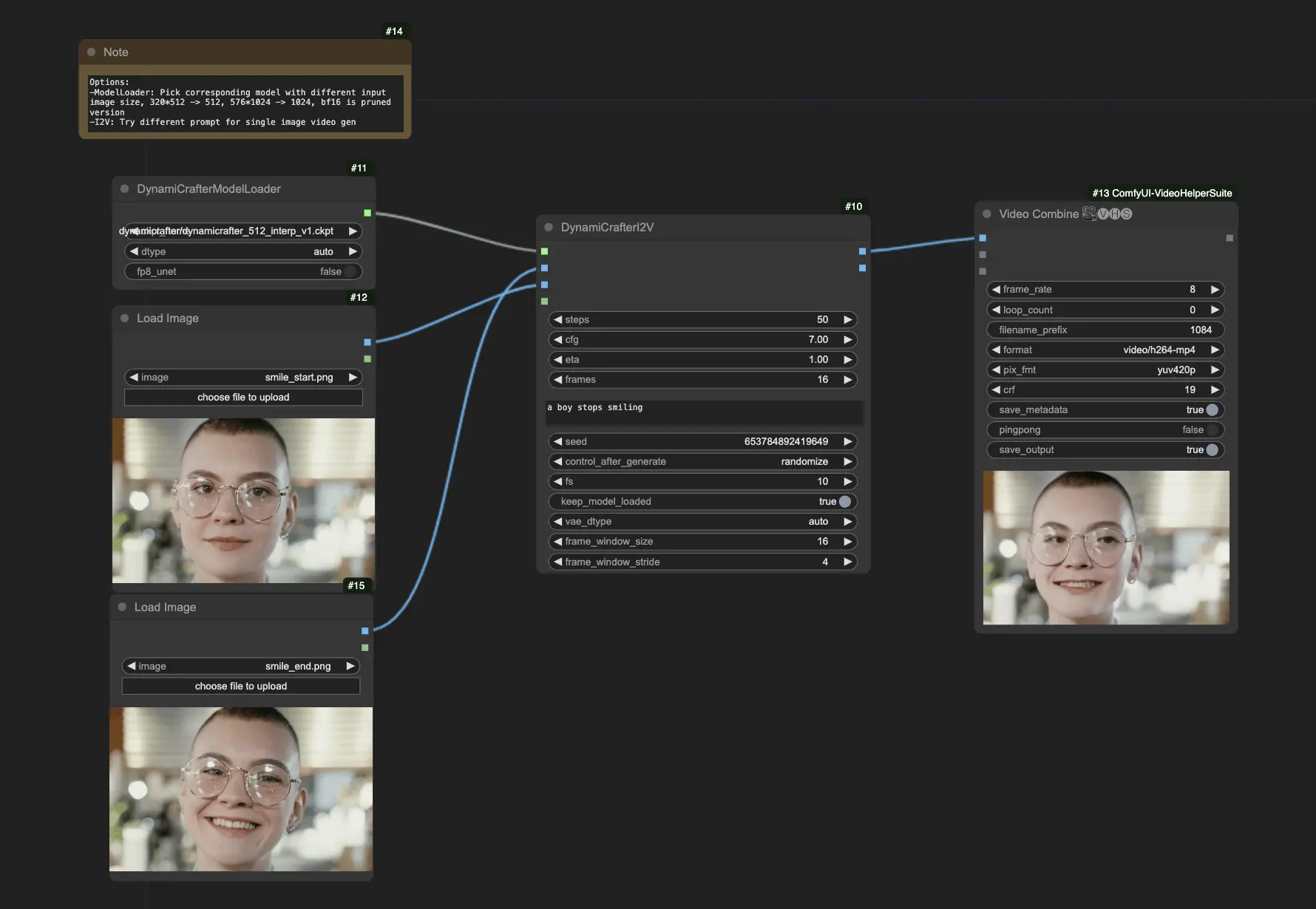 DynamiCrafter AI video generation, generative frame interpolation and looping video generation