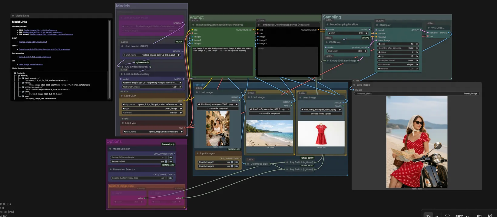 FireRed Image Edit in ComfyUI | High-Fidelity Photo Editing Workflow