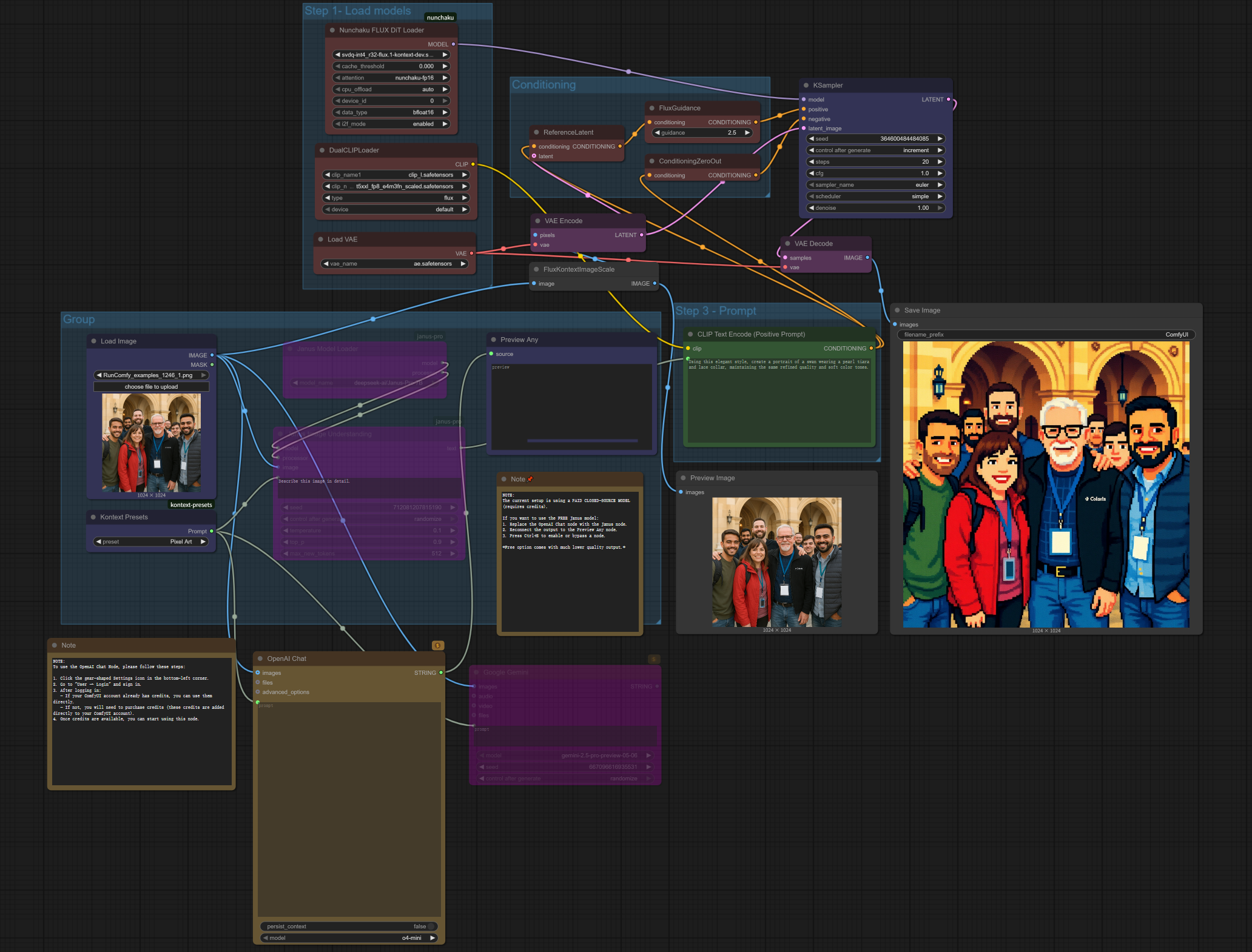 FLUX Kontext Preset ComfyUI | AI Scene Control