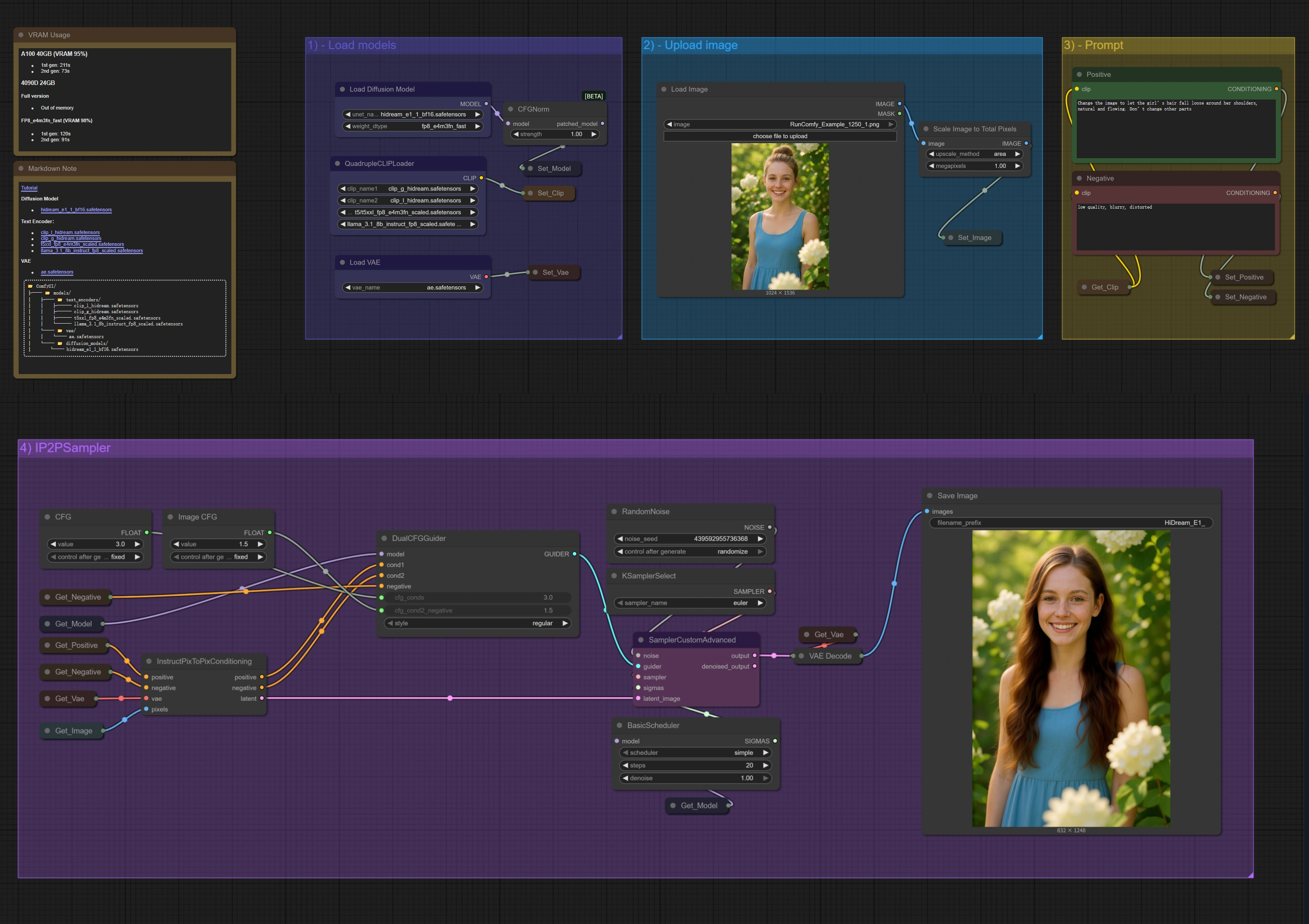 HiDream E1.1 ComfyUI Workflow | AI Image Editing Model