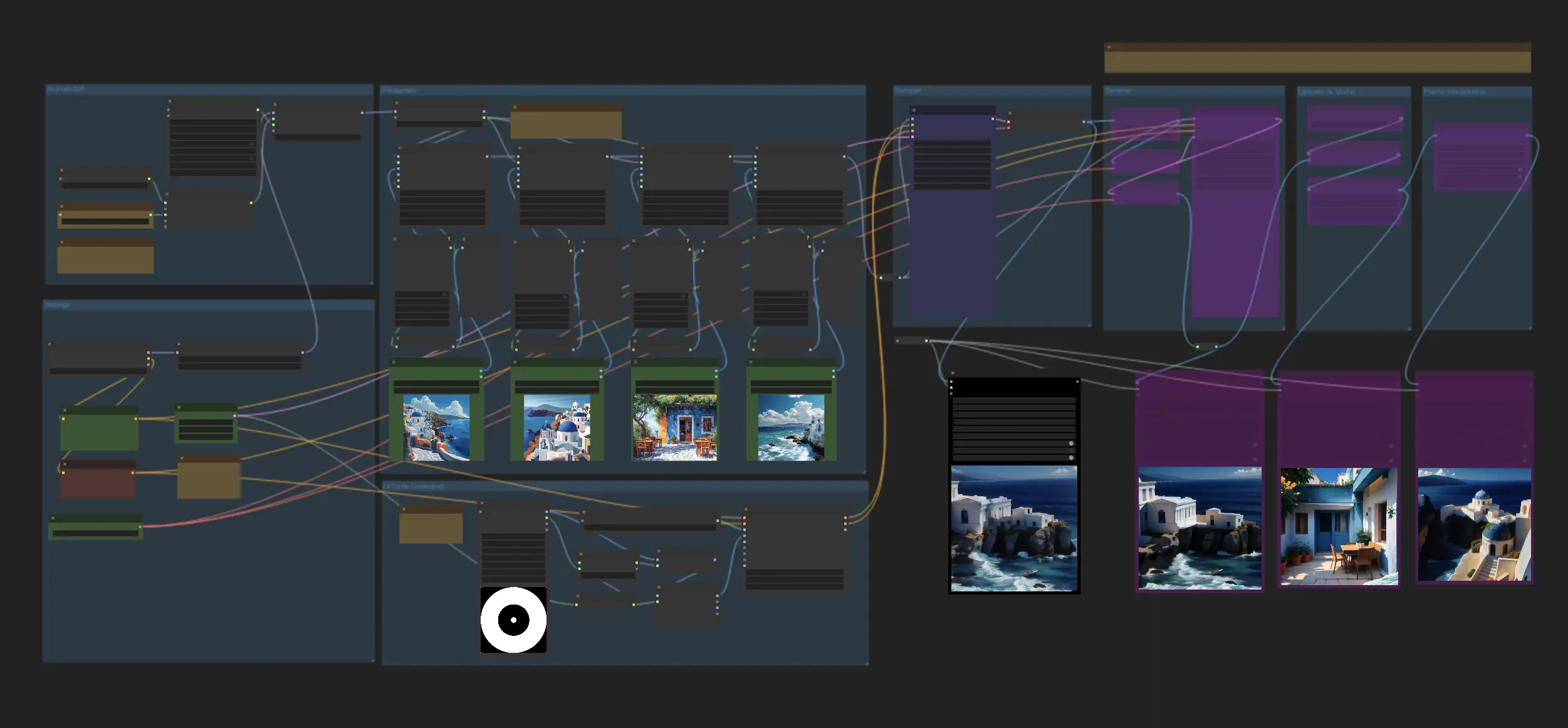 ComfyUI ipiv's Morph Workflow - IPAdapter Plus and AnimateLCM