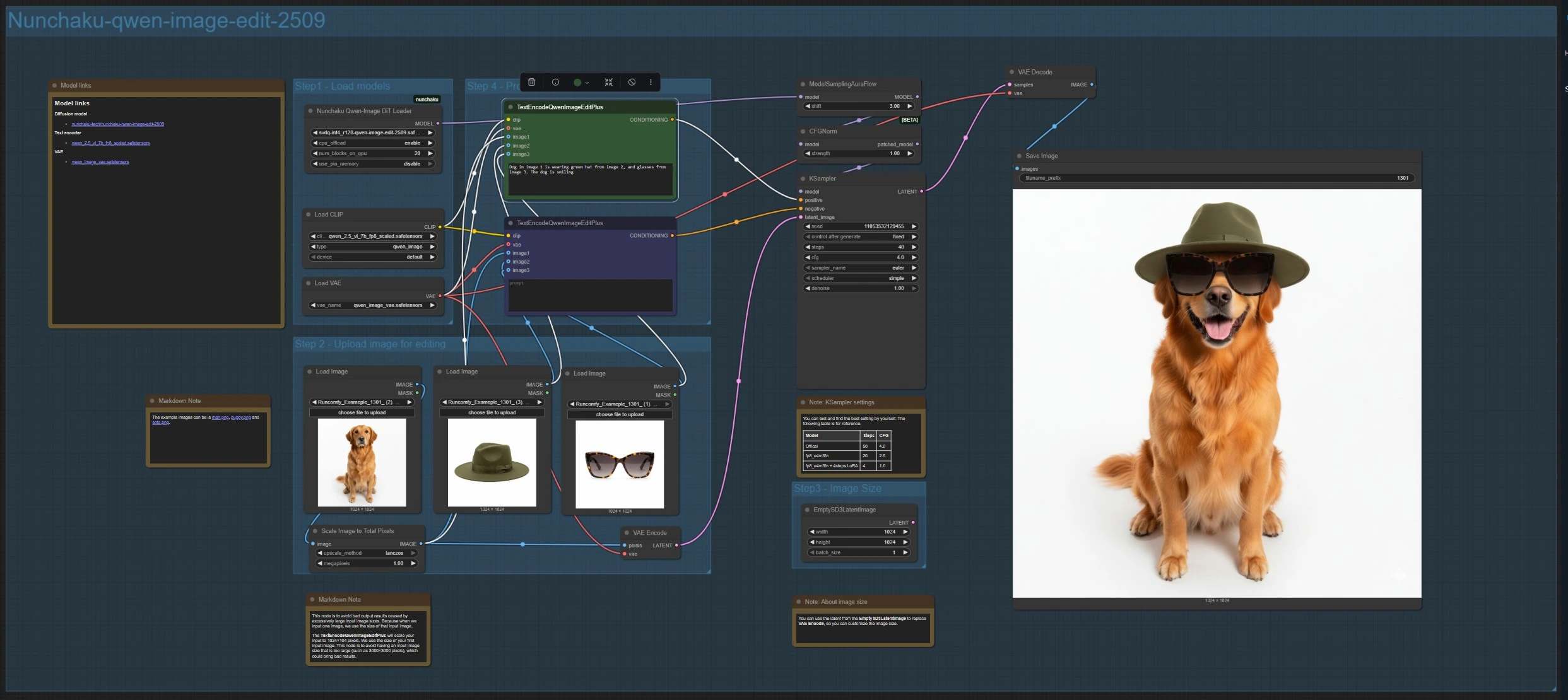 Nunchaku Qwen Image in ComfyUI | Multi-Image Merge & Style Edit