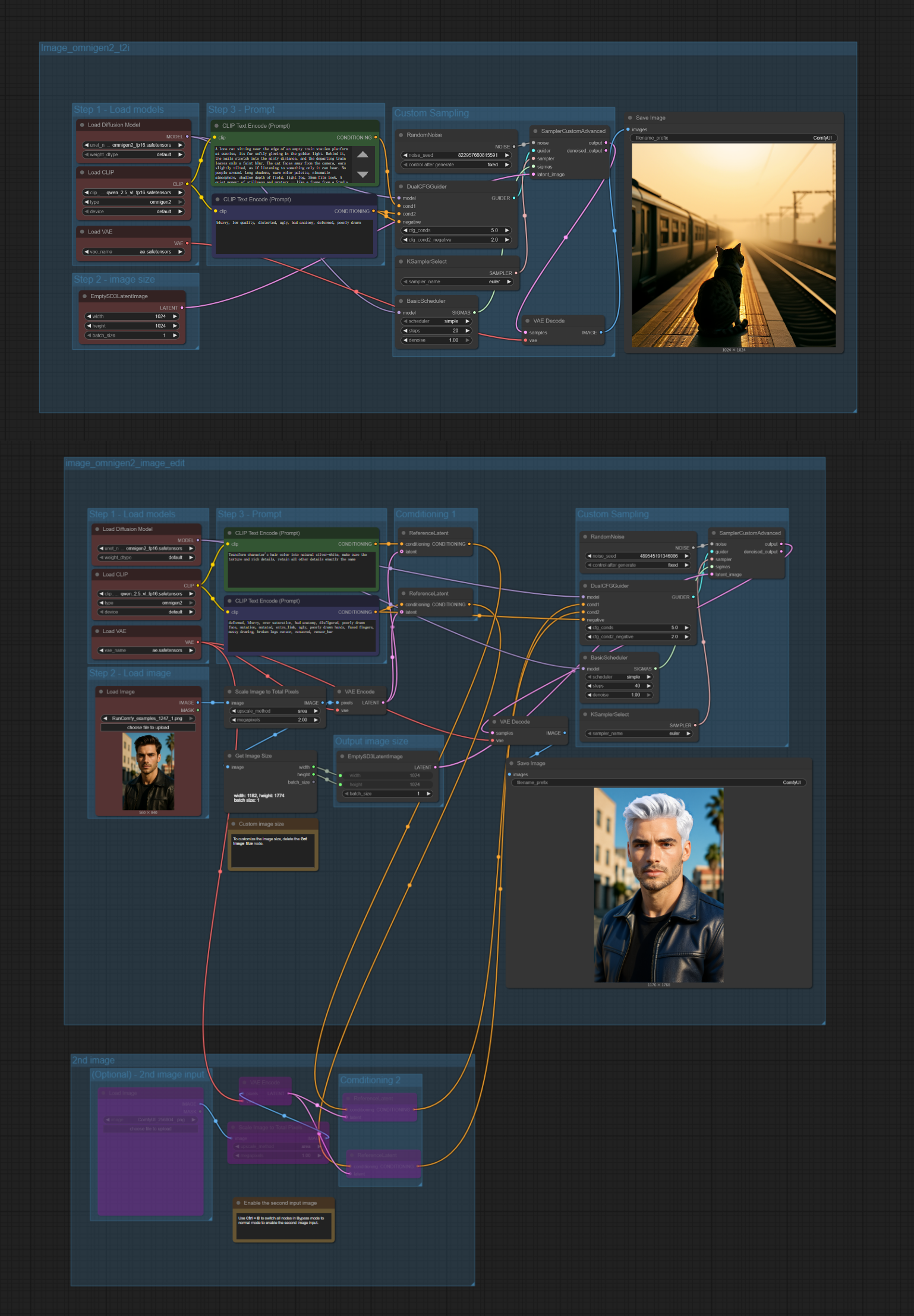 OmniGen2 ComfyUI Workflow | Unified Text-to-Image Generation