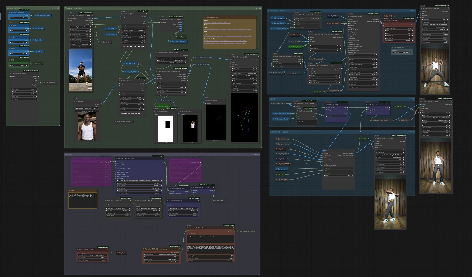 One to All Animation in ComfyUI | OpenPose Motion Alignment