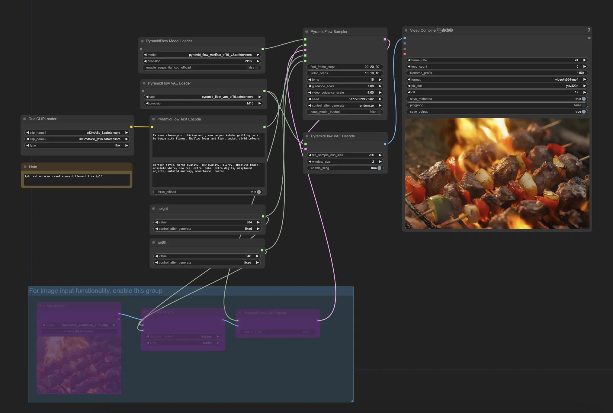 Pyramid Flow in ComfyUI