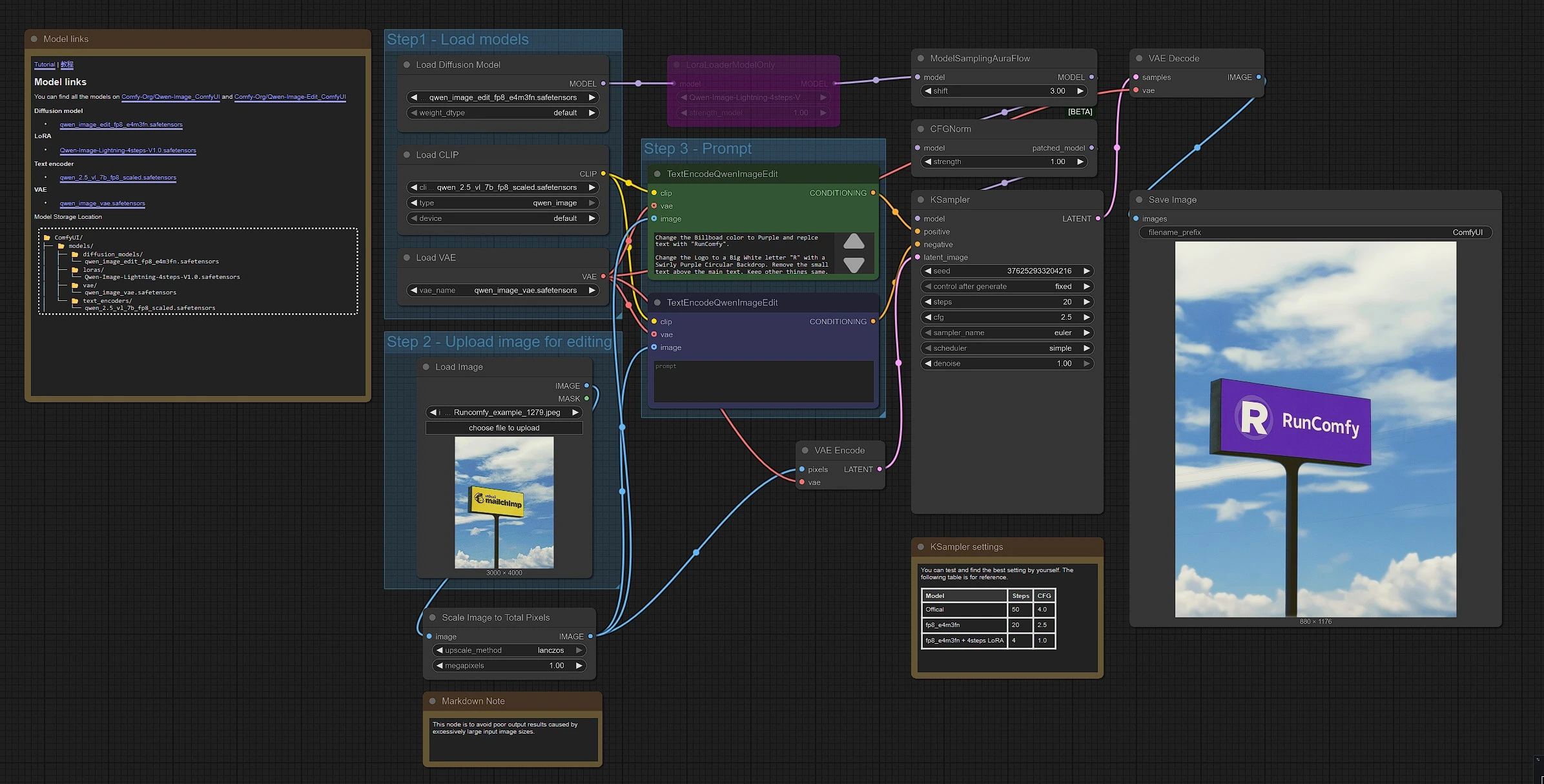 Qwen Image Edit Workflow in ComfyUI | Inpainting, Relighting, Style Transfer