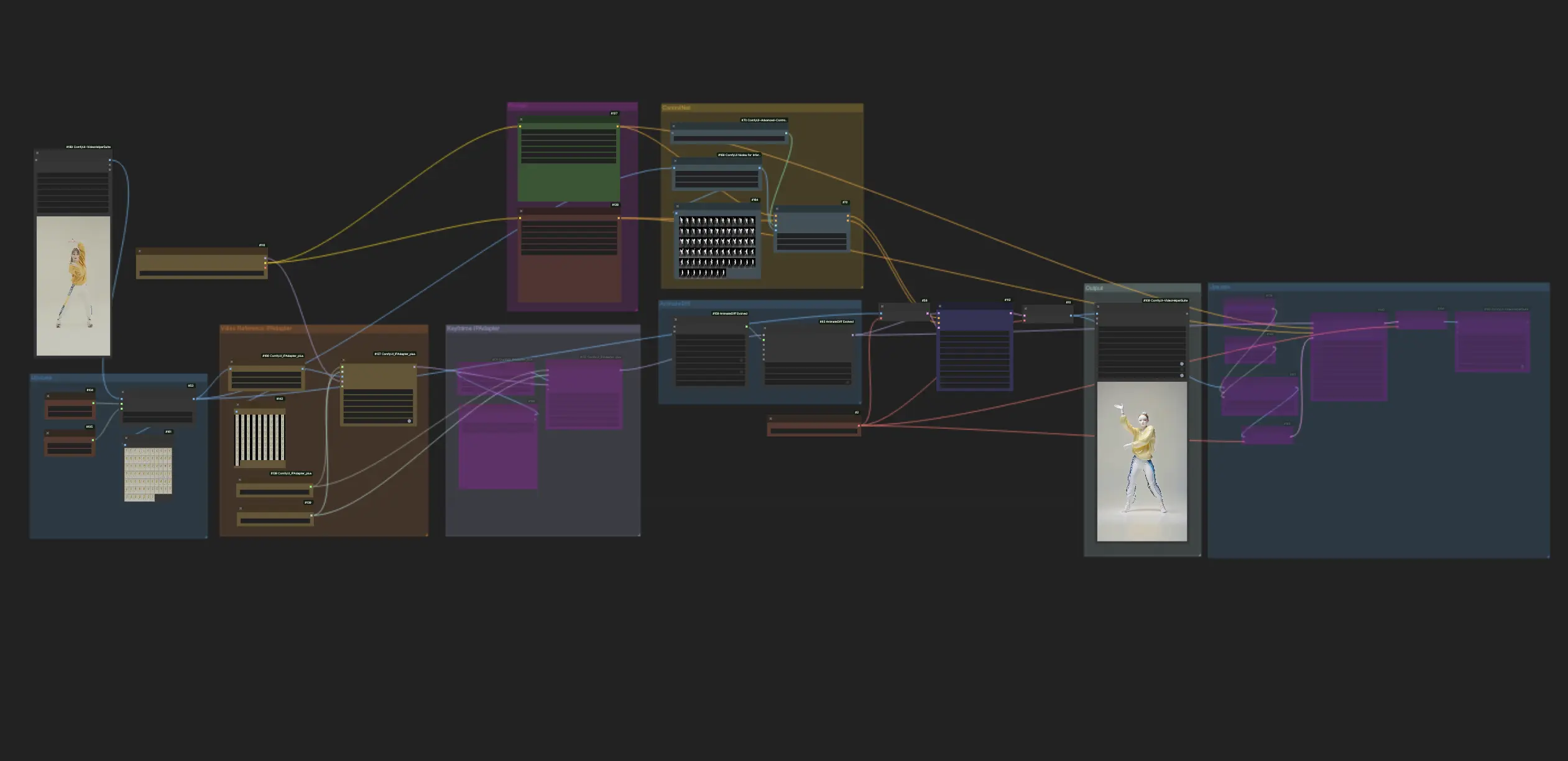 Transform Video to Ceramic Art Style with AnimateDiff and ControlNet within ComfyUI