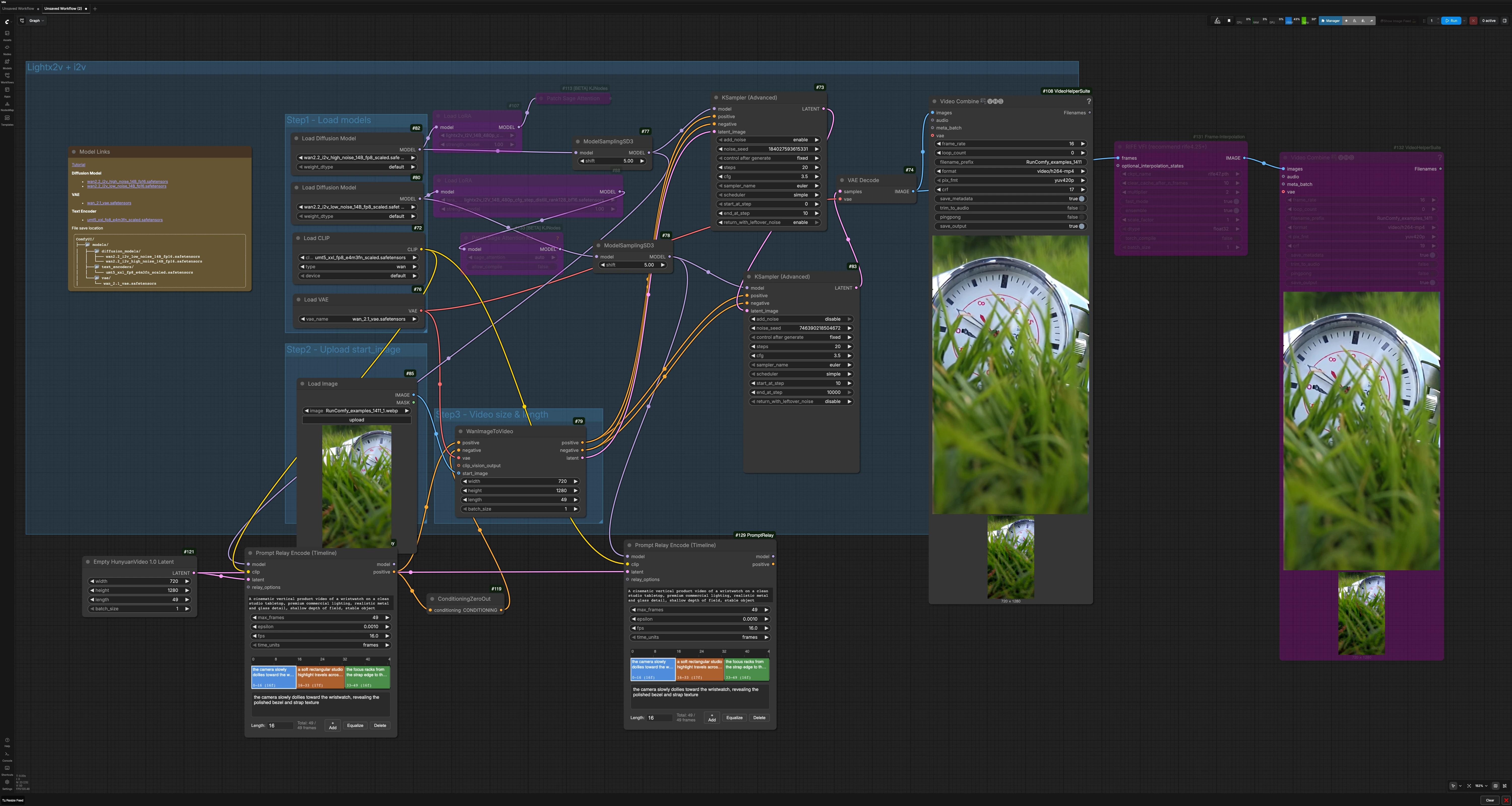 Wan 2.2 Prompt Relay in ComfyUI | Temporal Scene Control Workflow