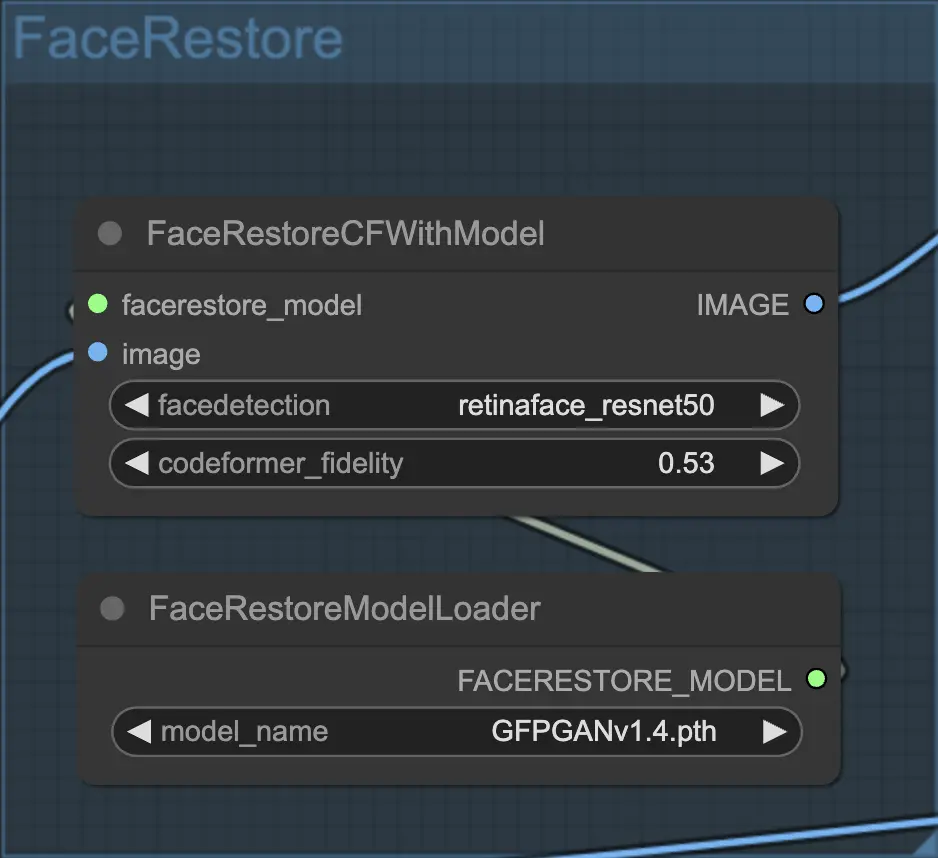 Face Restore Model in ComfyUI