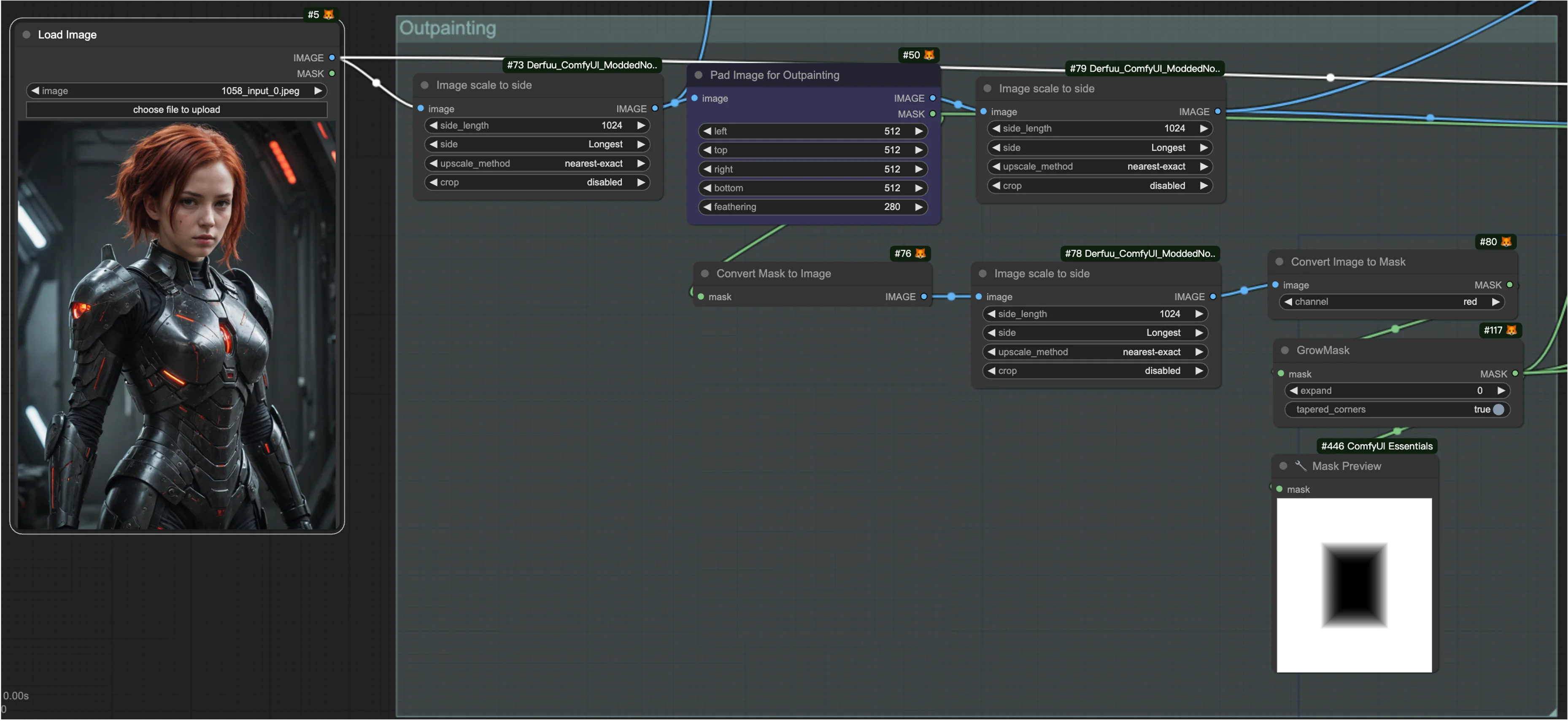 ComfyUI Inpainting ControlNet