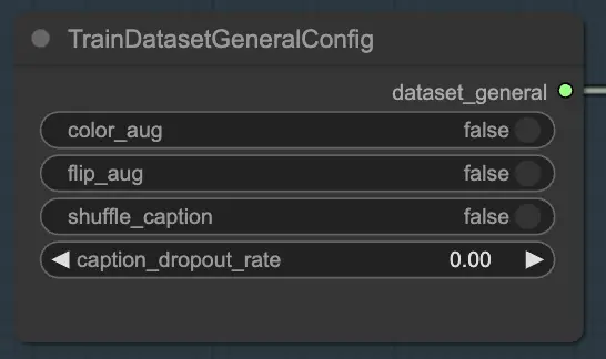 Formation FLUX LoRA : TrainDatasetGeneralConfig