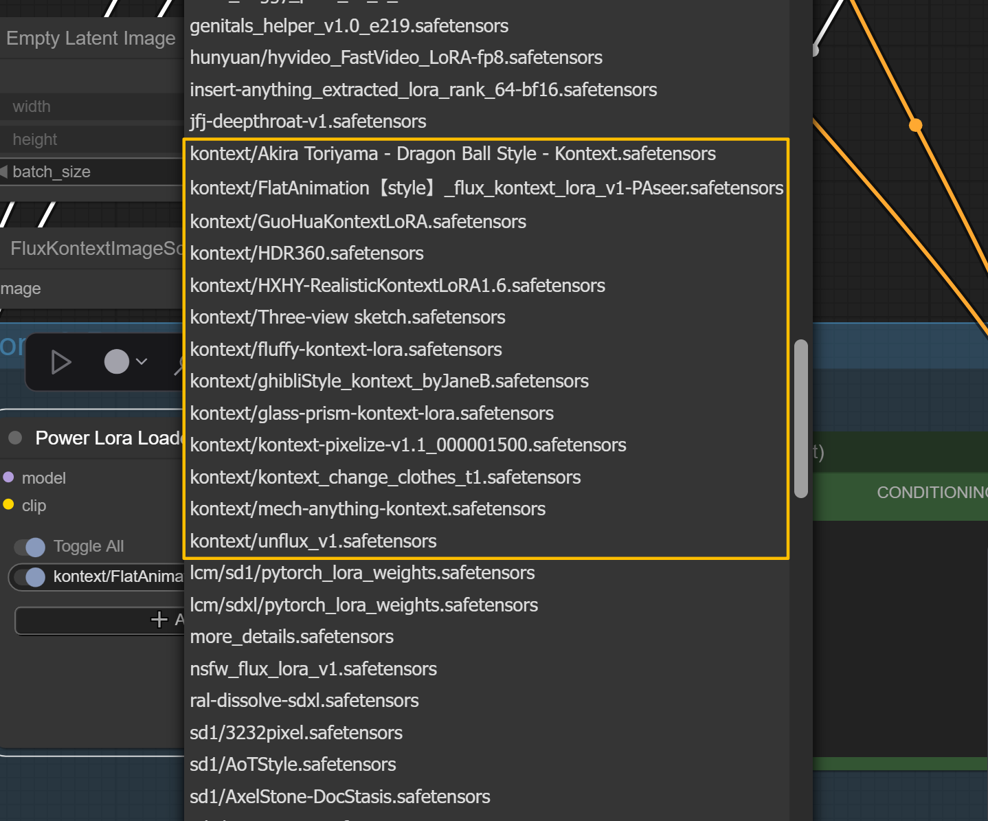 FLUX Kontext LoRA