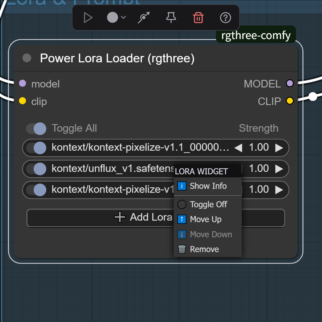 FLUX Kontext LoRA