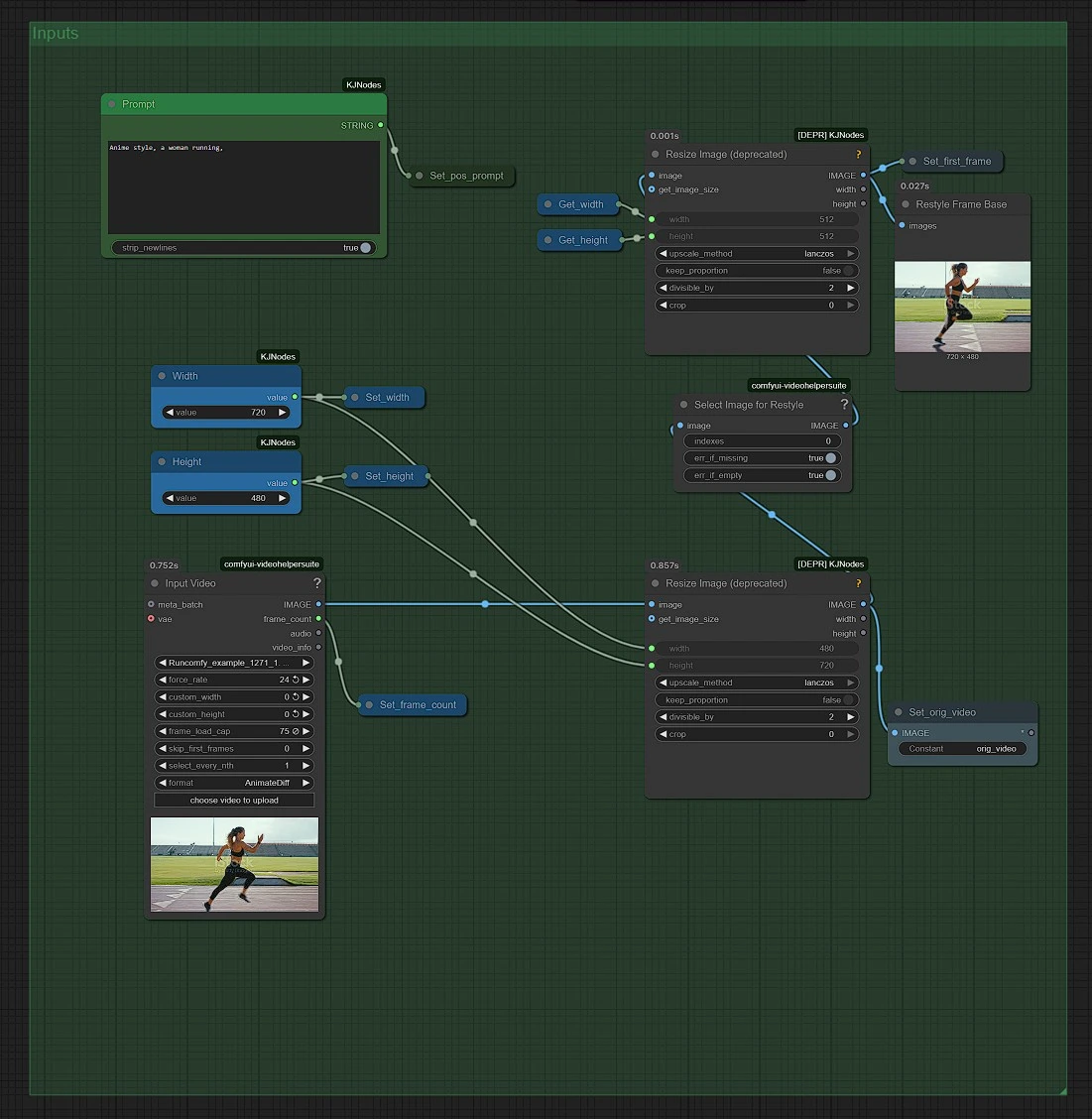 Wan 2.2 First Frame Restyle